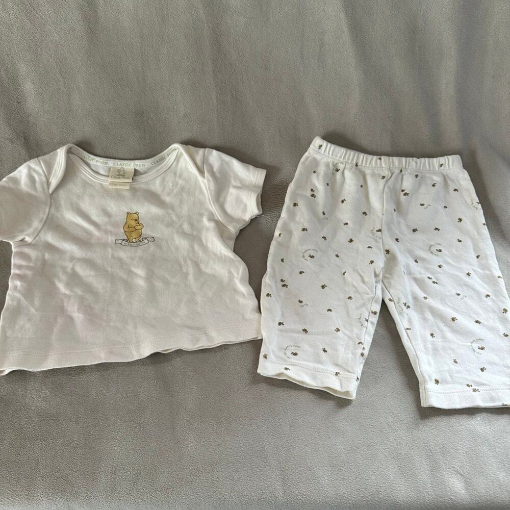Vintage Classic Winnie the Pooh Outfit Set 3 Months Gender Neutral 90s